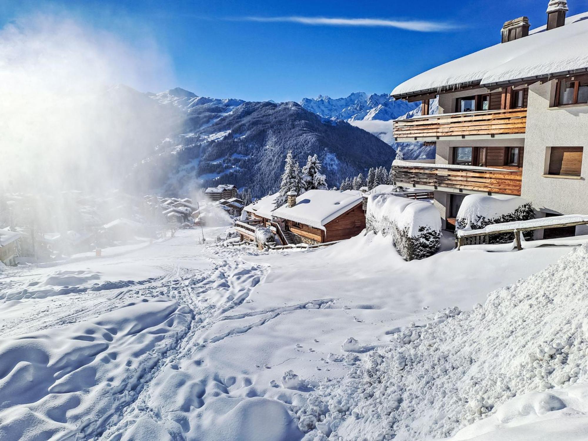 Apartment Eldorado 320 Verbier Exterior foto